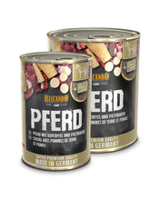 Load image into Gallery viewer, BELCANDO HORSE WITH POTATOES &amp; PARSNIPS - (800g Per Tin)